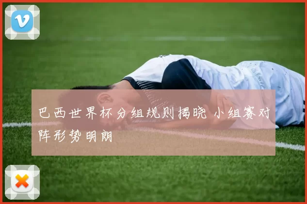 巴西世界杯分组规则揭晓 小组赛对阵形势明朗