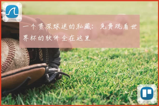 一个资深球迷的私藏：免费观看世界杯的软件全在这里